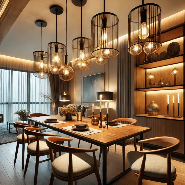 Metal Hanging Lights