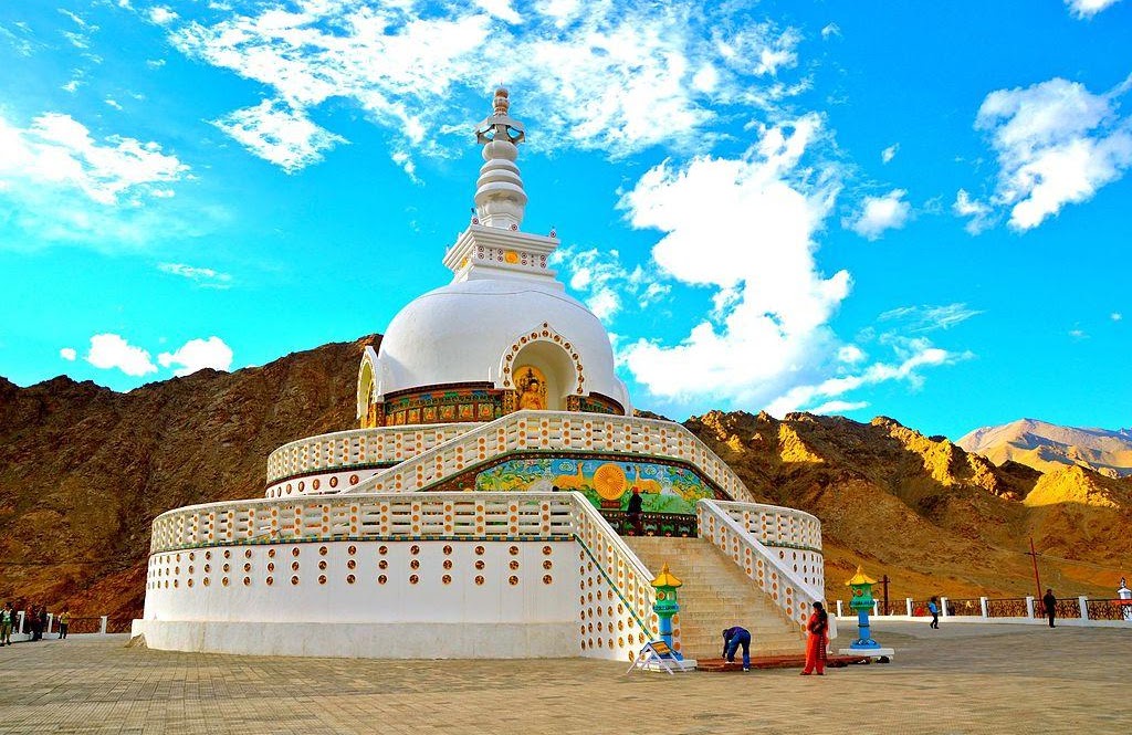 Shanti Stupa:A Symbol of Peace-happylifeblogs